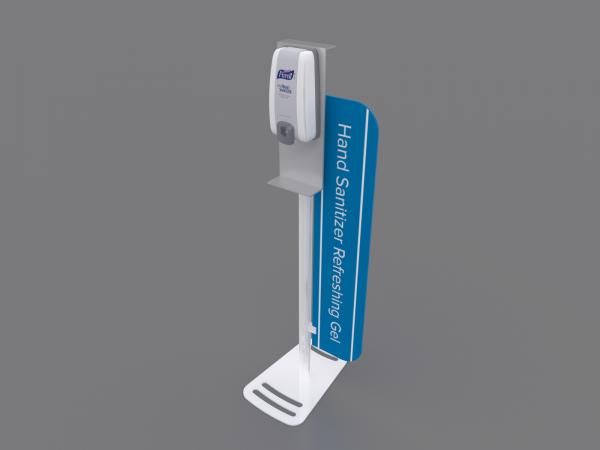MOD-9001 Hand Sanitizer Stand with Graphic  -- Image 3